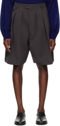 RAINMAKER KYOTO Gray Triple Cloth Hakama Shorts