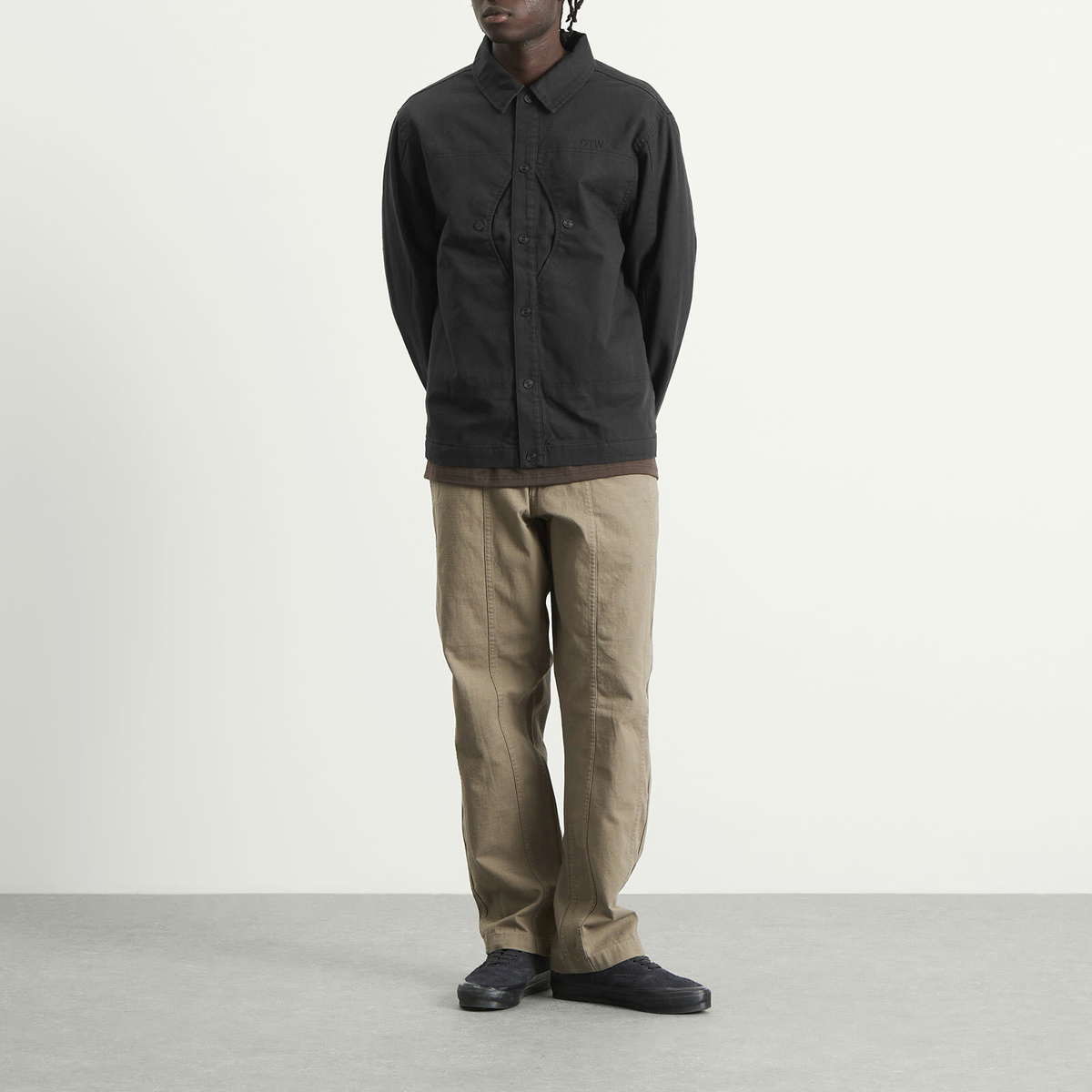 Vans Men's OTW Twill Shirt in Black