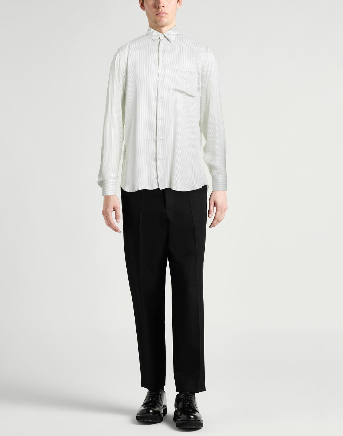 Lardini Mens Shirt Ivory