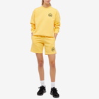 Sporty & Rich x Prince Crest Crew Sweat in Yellow/Black