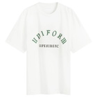 Uniform Experiment Men's Old School T-Shirt in White