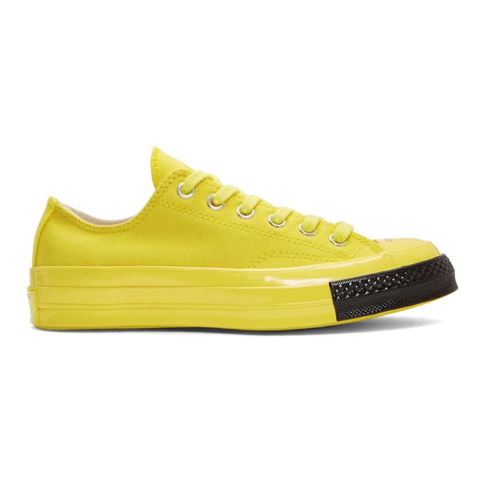 Photo: Undercover Yellow Converse Edition Chuck 70 Ox Sneakers