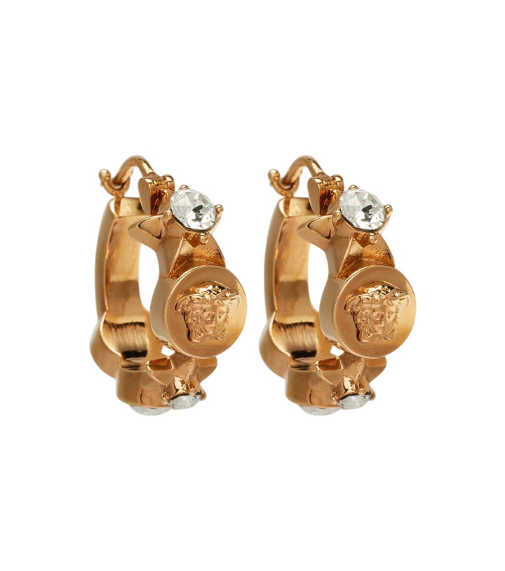 Photo: Versace Medusa Star hoop earrings