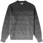 Isabel Marant Men's Drussellh Dip Dyed Crew Knit in Grey