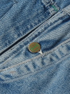 Greg Lauren - Patchwork Denim Overshirt - Blue