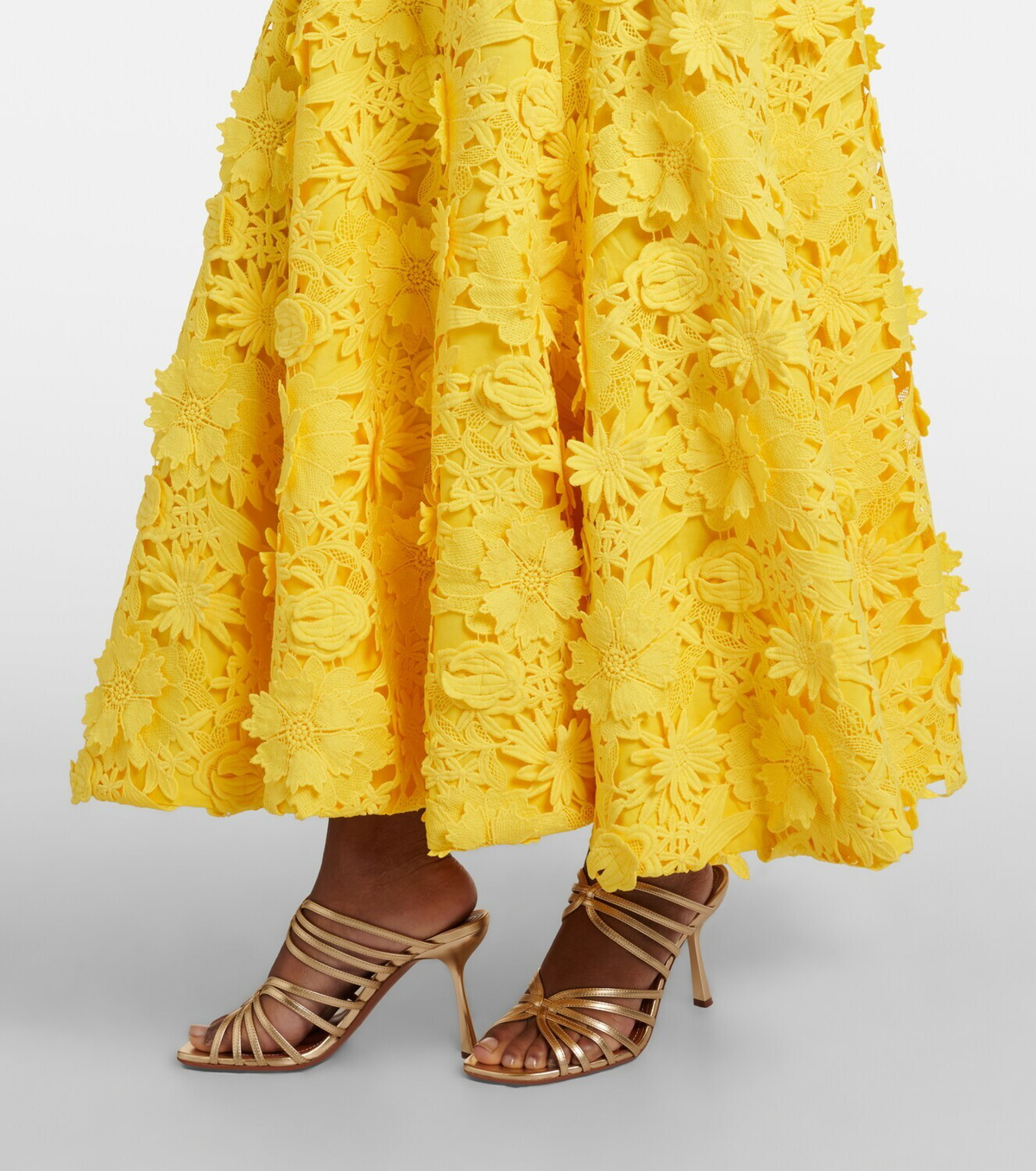 Leo Lin Juliette lace maxi dress