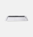 Christofle Graphik silver-plated tray