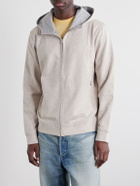 Orlebar Brown - Cotton-Blend Zip-Up Hoodie - Neutrals