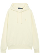 Polo Ralph Lauren Logo-embroidered Hooded Cotton Sweatshirt Cream