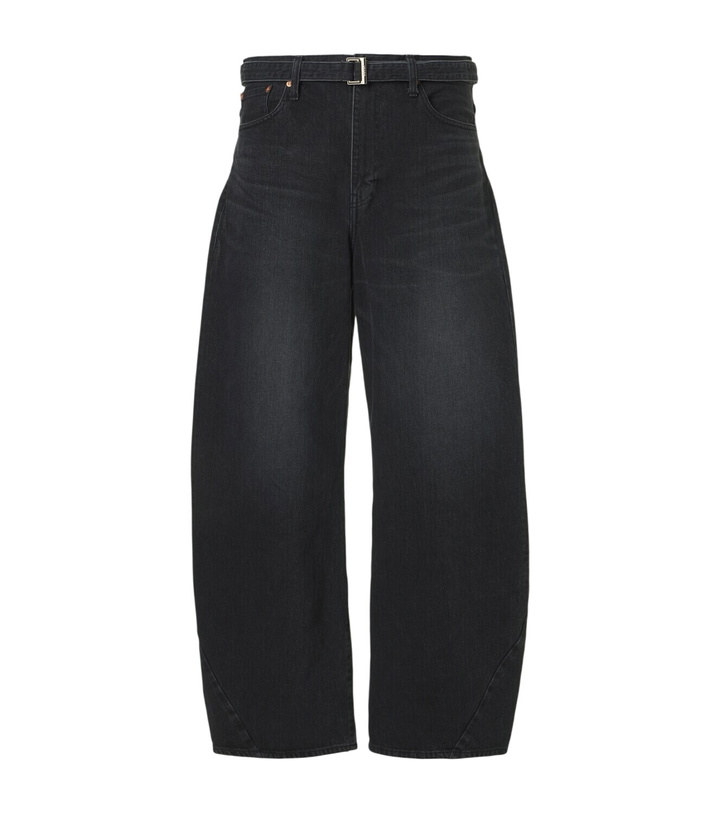 Photo: Sacai Belted barrel-leg jeans