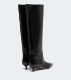 Le Monde Béryl Babouche leather knee-high boots