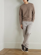Sunspel - Cotton-Jersey Sweatshirt - Brown