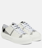 Burberry Vintage Check canvas low-top sneakers