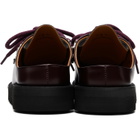 Toga Virilis Burgundy Leather Derbys