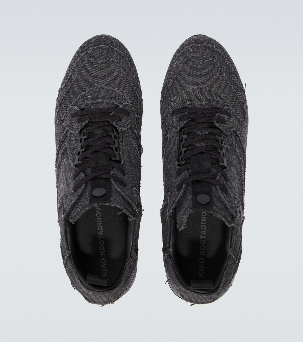 Kiko Kostadinov Ostro distressed canvas sneakers