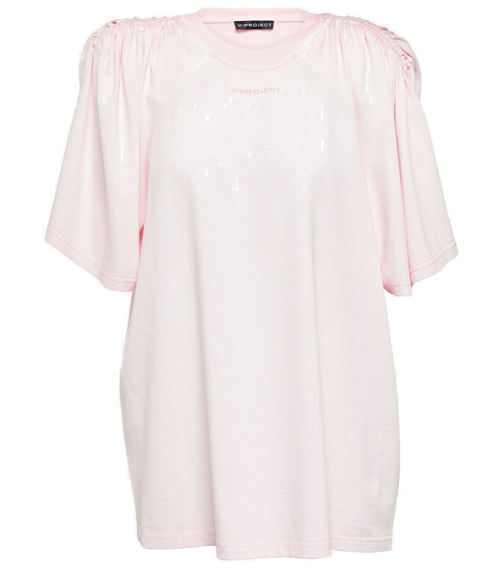Photo: Y/Project Embroidered cotton top
