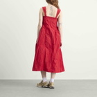 Damson Madder Women's Elina Midi Dress in Red