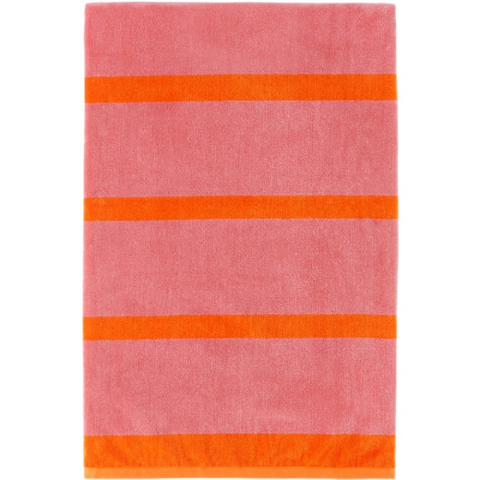 Photo: Lateral Objects Pink and Orange Stack Towel