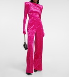 Vetements - Gloves velvet top