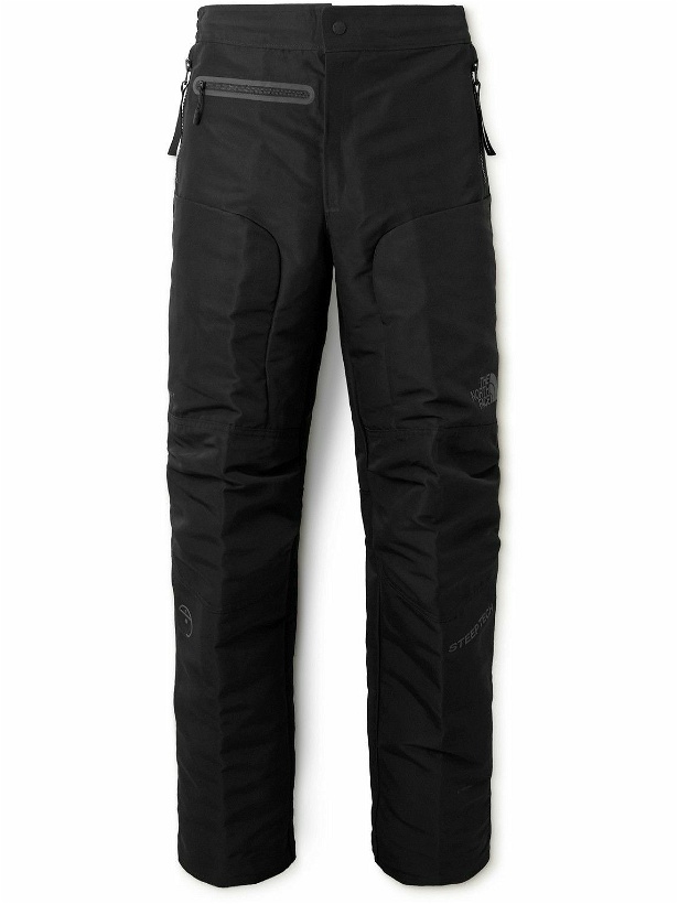 Photo: The North Face - Steep Tech Straight-Leg Logo-Appliquéd Panelled Shell Trousers - Black