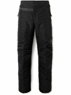 The North Face - Steep Tech Straight-Leg Logo-Appliquéd Panelled Shell Trousers - Black
