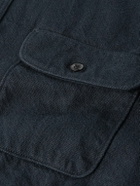 OrSlow - Organic Cotton-Flannel Shirt - Blue