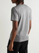 Stone Island - Logo-Appliquéd Cotton-Jersey T-Shirt - Gray