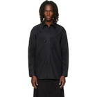 Simone Rocha Black Turbo Beaded Easy Shirt