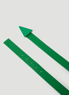 Triangle Buckle Belt in Green