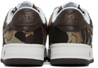 BAPE Brown Cookie Camo 2 BAPE STA Sneakers