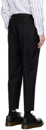 Comme des Garçons Homme Deux Black Check Trousers