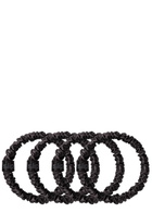 Slip Pure Silk Skinny Scrunchies - Black