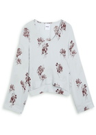 Day Birger ET Mikkelsen Newman Floral-print Chiffon Blouse Multicoloured 1