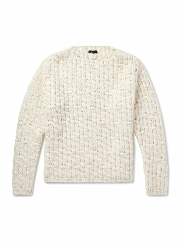 Photo: Moncler Grenoble - Knitted Sweater - White