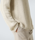 The Row Clarkin cotton and linen sweater
