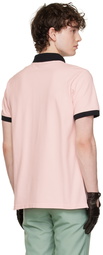 Ernest W. Baker SSENSE Exclusive Pink Cotton Polo