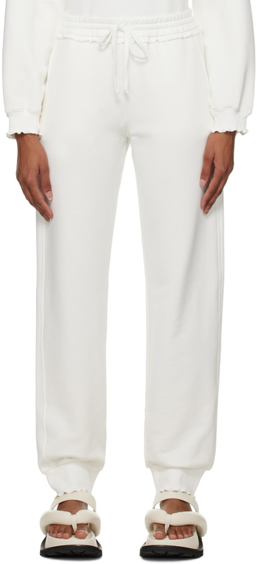 Photo: Filippa K White Frill Edge Lounge Pants