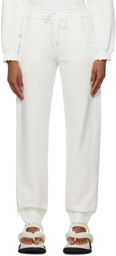 Filippa K White Frill Edge Lounge Pants