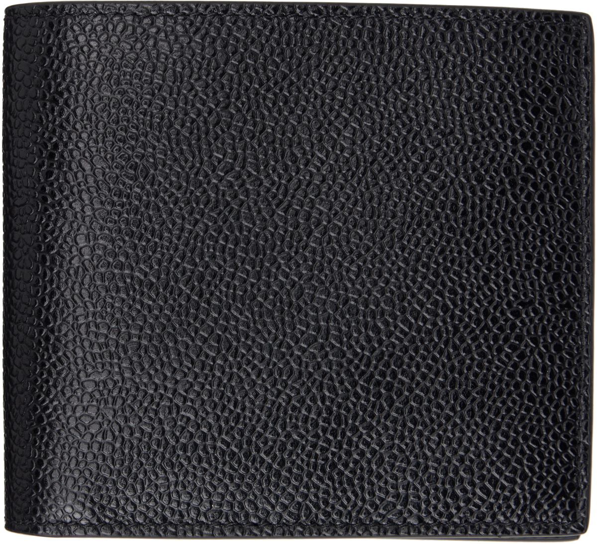 Thom Browne Black Long 4-Bar Wallet Thom Browne