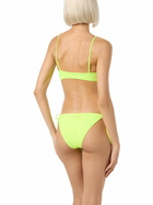 MC2 Saint Barth Woman Fluo Yellow Classic Swim Briefs Virgo