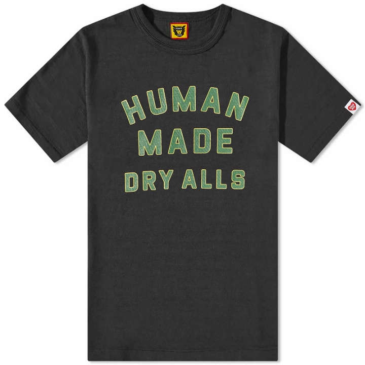 Photo: Human Made Men's Font T-Shirt in Black