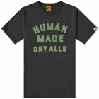Human Made Men's Font T-Shirt in Black