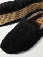 Mr P. - Shearling Slippers - Brown