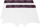 Vivienne Westwood Two-Pack White Logo Boxers