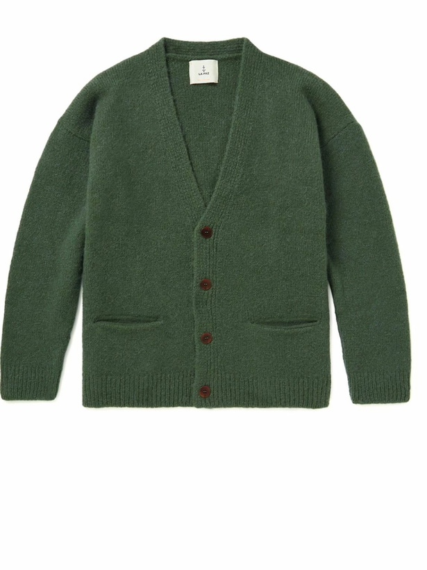 Photo: La Paz - Knitted Cardigan - Green