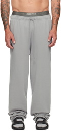 SKIMS Gray Terry Classic Straight Leg Sweatpants