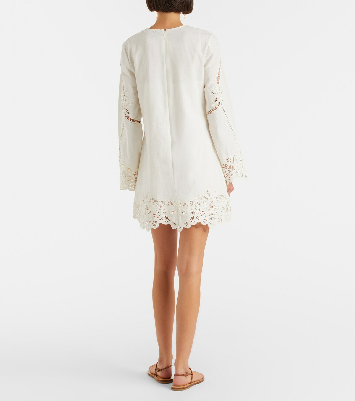Veronica Beard Amberg cotton and linen minidress