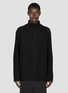 Yohji Yamamoto - Ribbed Sweater in Black