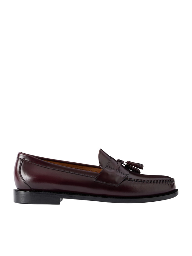 Photo: Sebago - Cayman Tasseled Leather Loafers - Burgundy