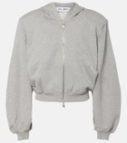 The Attico Cotton jersey hoodie